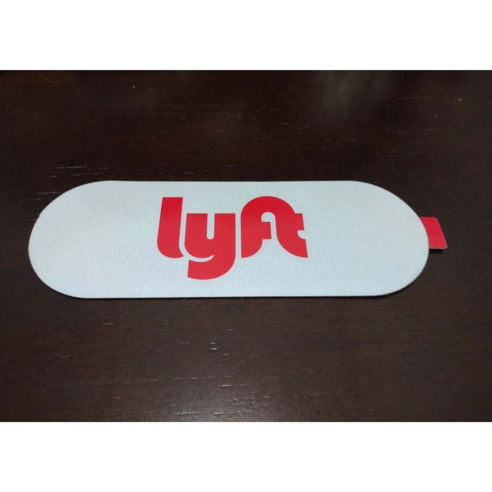 Original Brand New L Y F T Sticker - Lyft Logo on Both Sides